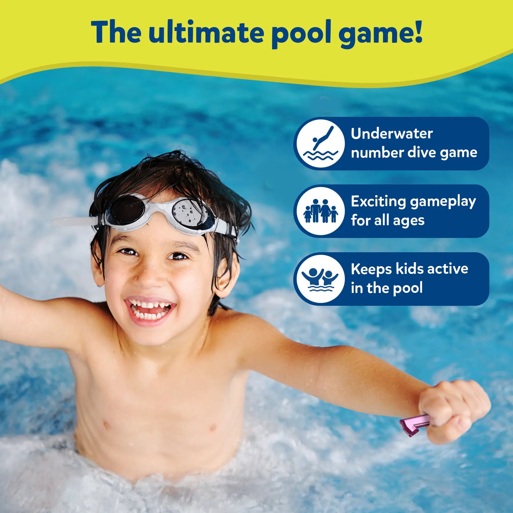 Underwater Seek & Splash Diving Game | Educational Pool Toy