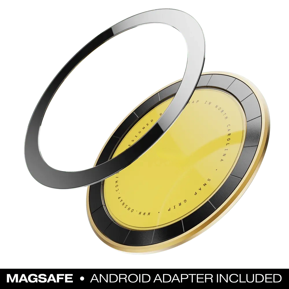 Ultra-Slim Magnetic Phone Grip & 360° Rotating Kickstand 📱✨