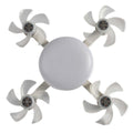 2-in-1  Socket Ceiling Fan Light - Silent LED Fan with Remote Control 💡🌀