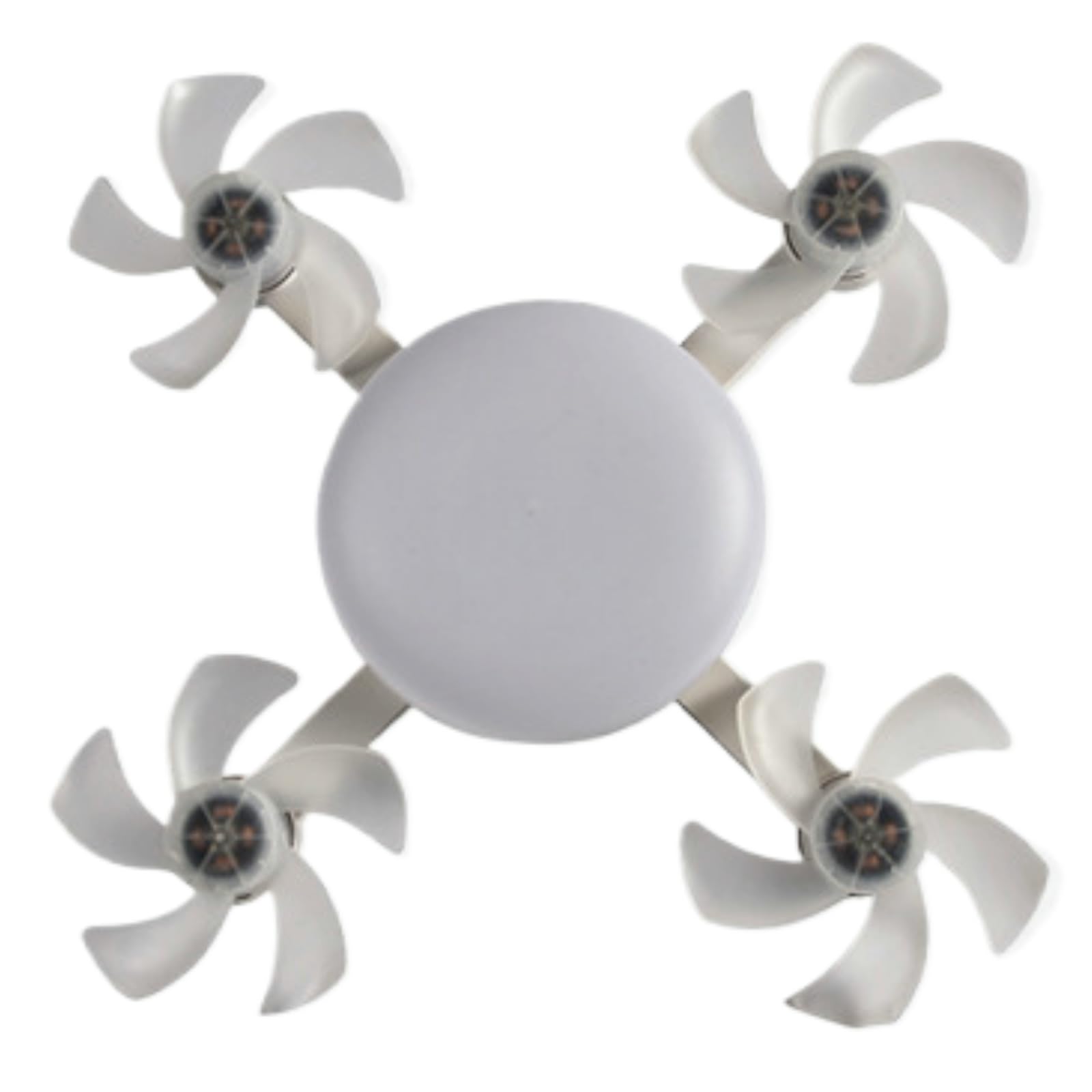 2-in-1  Socket Ceiling Fan Light - Silent LED Fan with Remote Control 💡🌀