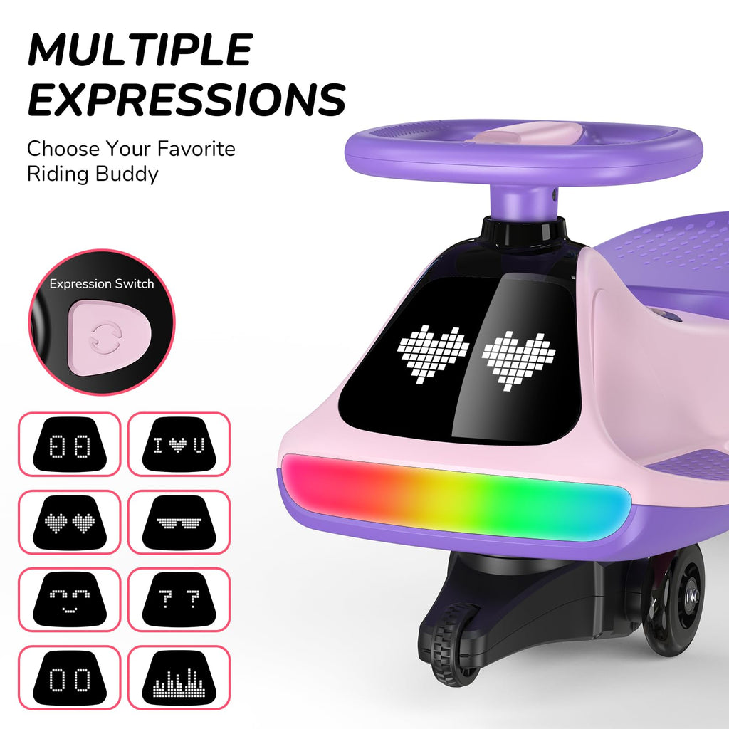 12V Electric Wiggle Car for Kids - Dual Speed Ride-On Toy 🏎️✨