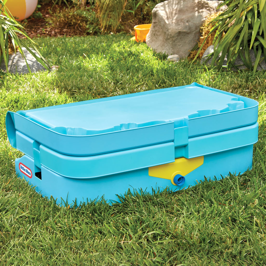 2-in-1 Foldable Water Table & Splash Pad Set 🌊⛱️