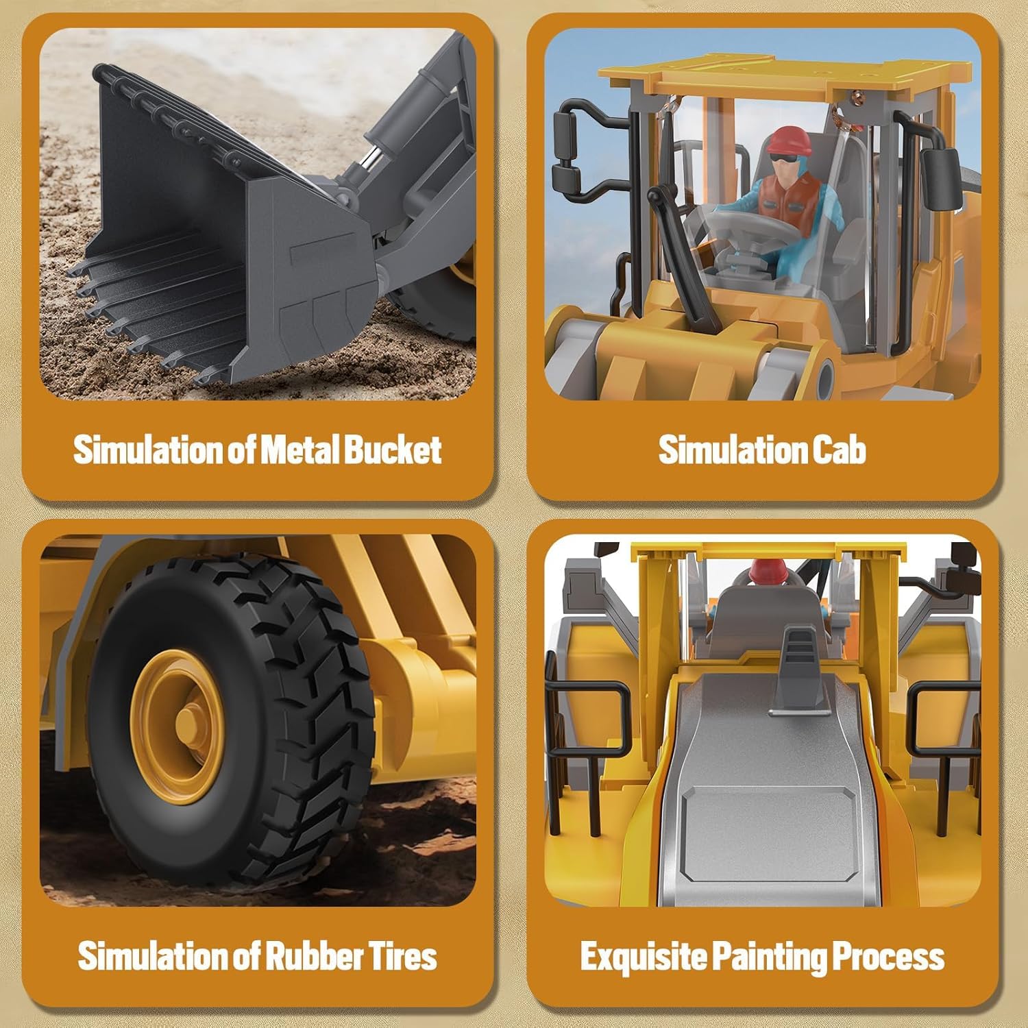 11-Channel RC Construction Vehicle Set - Realistic Excavator & Dump Truck Toys 🏗️🚛