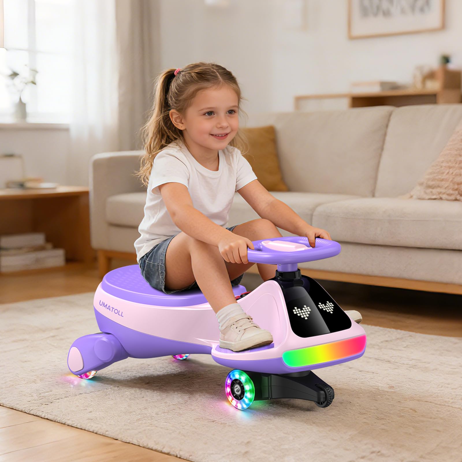 12V Electric Wiggle Car for Kids - Dual Speed Ride-On Toy 🏎️✨