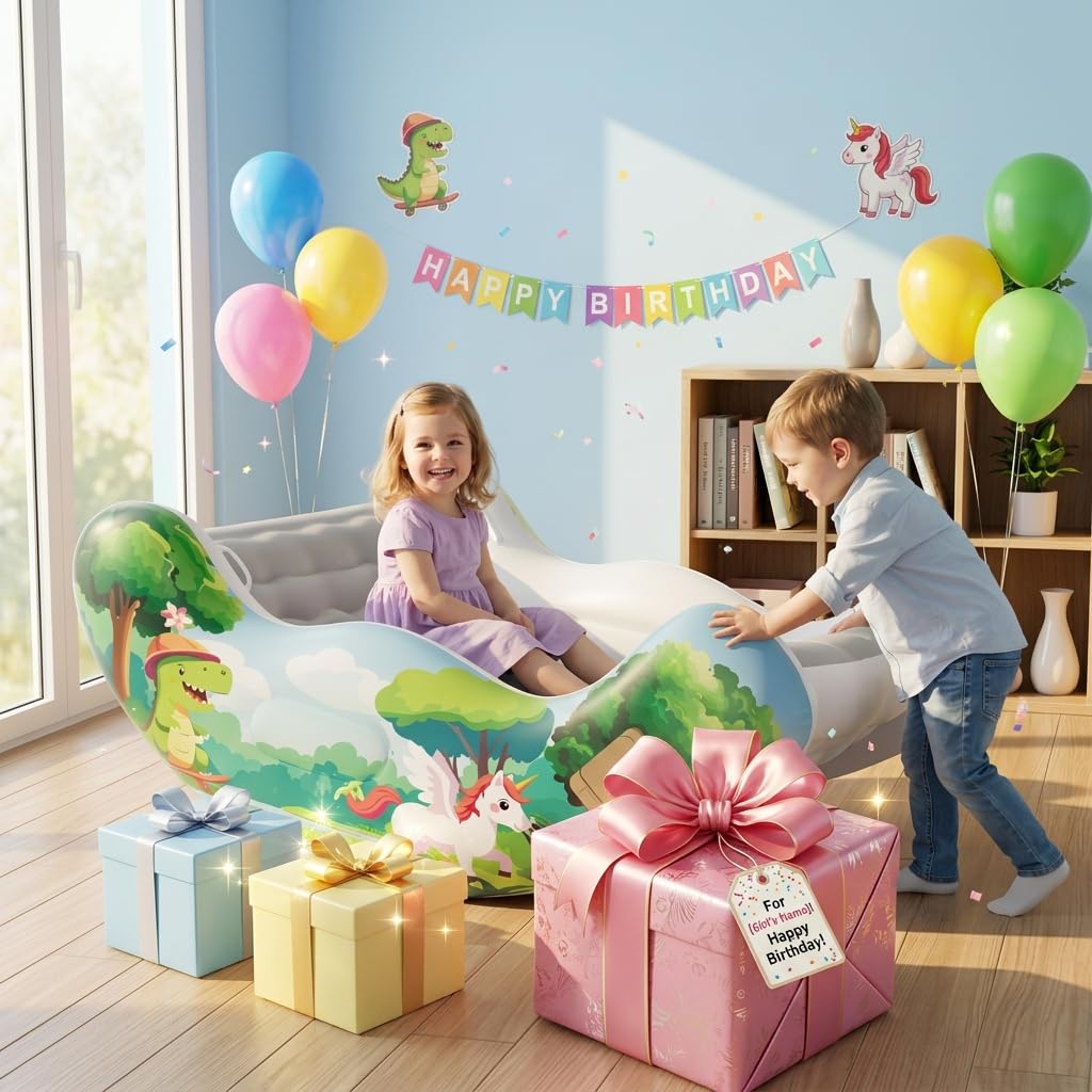 Inflatable Rocking Sensory Chair for Kids - Cloud Rocker for Autism & ADHD Support ☁️🧘‍♂️