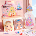 4-in-1 Princess Art & Craft Kit - Makeup, Gem Painting & Sticker Dress-Up Set for Girls 🎨👸